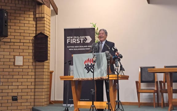 Winston Peters delivers a scene-setting speech in Howick on Friday 24th of March, 2023.