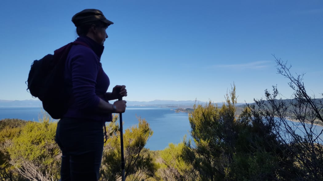 A tramper in the Abel Tasman National Park (file photo)