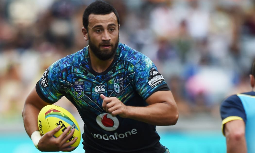 The Warriors forward Ben Matulino in action.