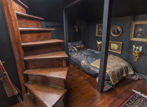 The attic at Te Hemo.