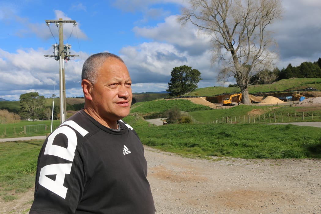 Agricultural tutor Richard Te Whare.