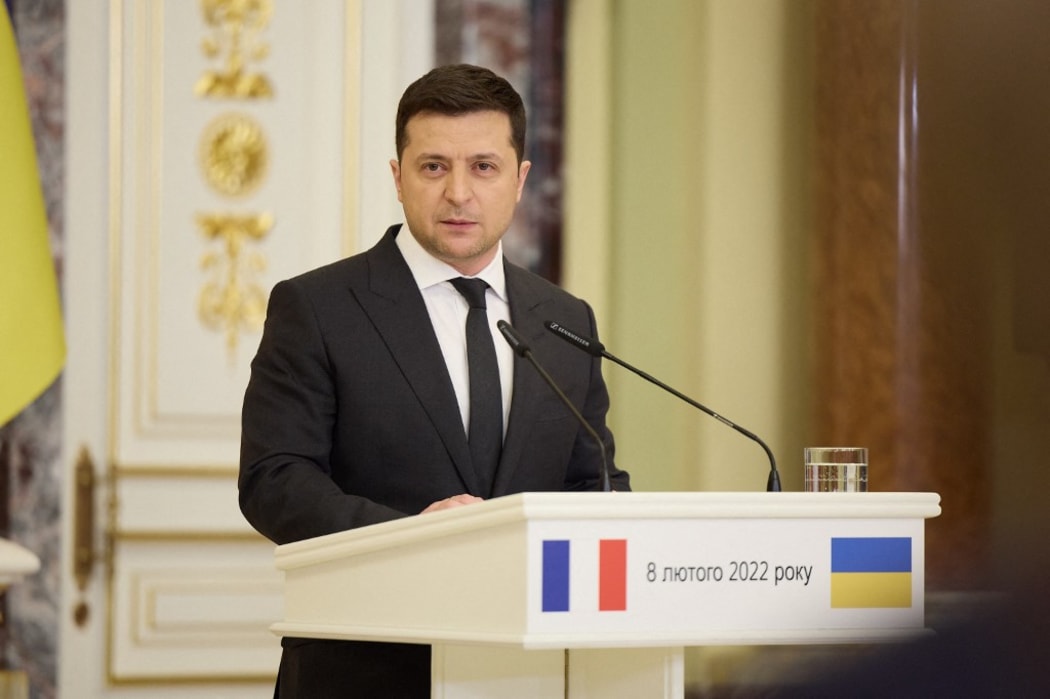 KIEV, UKRAINE - FEBRUARY 08:  (----EDITORIAL USE ONLY â MANDATORY CREDIT - "UKRAINIAN PRESIDENCY / HANDOUT"