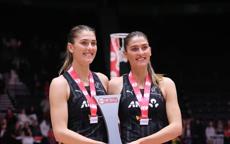 Silver Ferns twins Kate, Georgia Heffernan in sync for unique netball ...