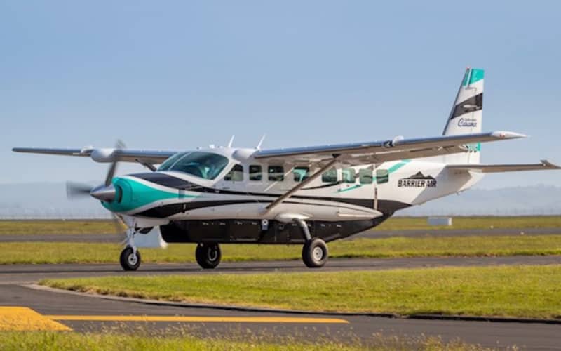 Barrier Air’s new Auckland-Kerikeri route will be served by a 14-seater Cessna Grand Caravan.