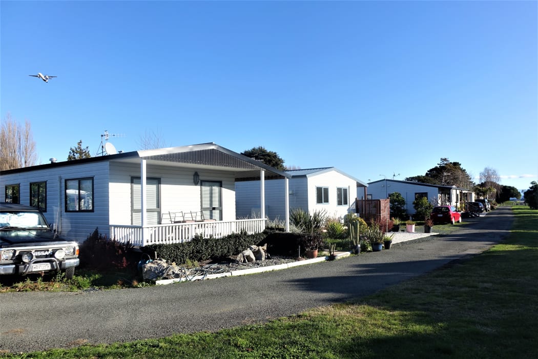 Tahuna Beach Holiday Park which houses permanent residents could become a village of show homes for tiny homes.