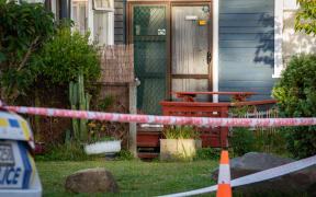 The scene of the 100-plux person brawl in Gisborne.