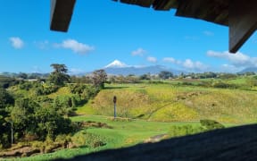 The bastions enjoy commanding views over the Waireka farmland.