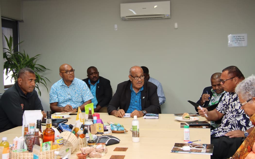Minister Ifereimi Vasu and his delegation arrived in Auckland on Sunday.