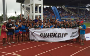 The launch of the Quick Rip healthy initiative in Samoa