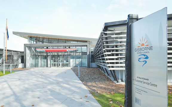 Gisborne District Council building.