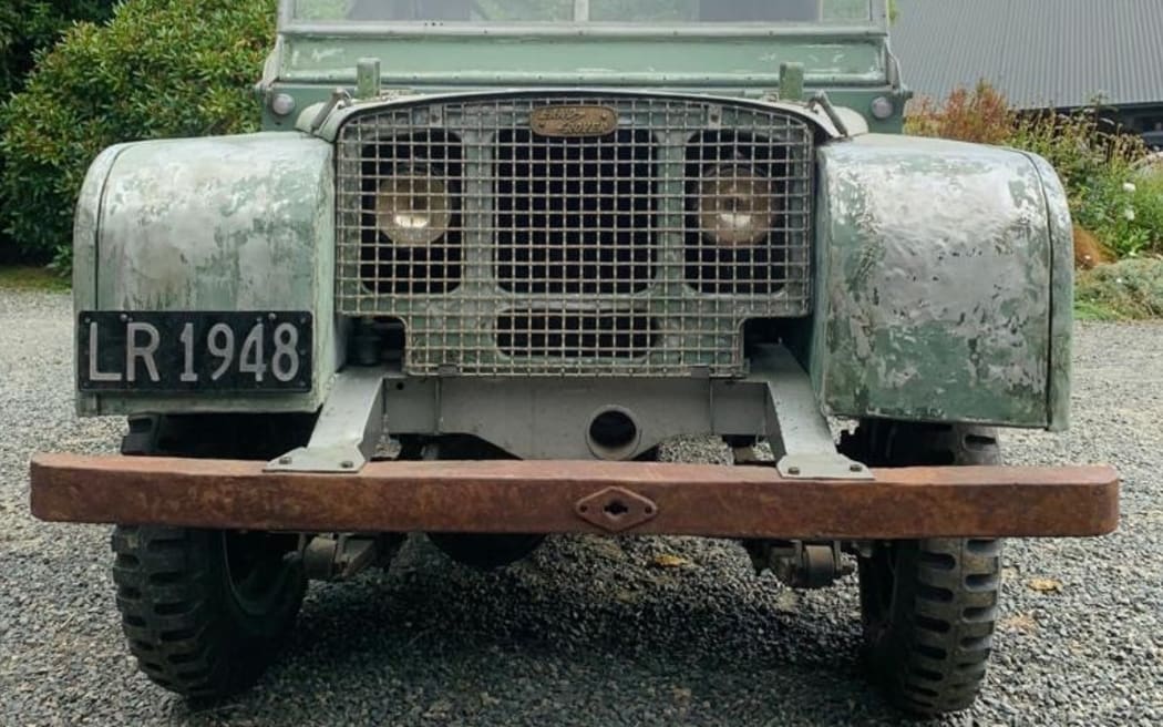 This 1948 Land Rover was the 20th one ever to be made and the first to be brought into New Zealand.