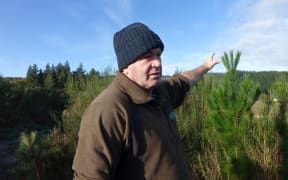 Kaitangata farmer and project organiser Evan Dick, at the site of some of the new sections