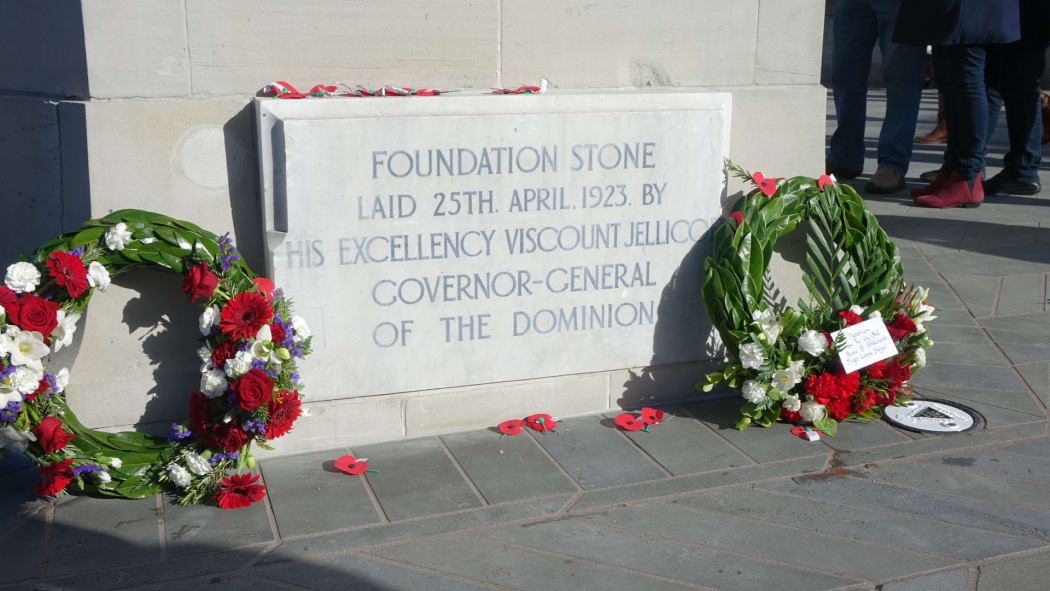 Christchurch's Bridge of Remembrance was rededicated on Anzac Day 2016.