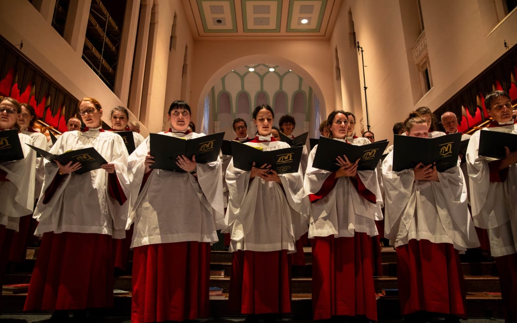 Easter Sunday Service at the Wellington Cathedral of St Paul