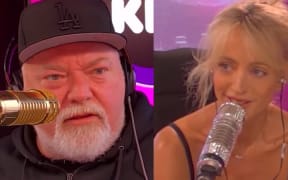 Kyle Sandilands says his contract had been "terminated" after the spat with co-host Jackie "O" Henderson.