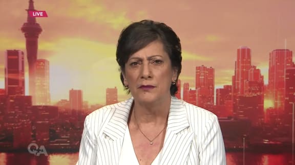 Police Minister Poto Williams grilled about gun crime and arming officers on TVNZ's Q+A
