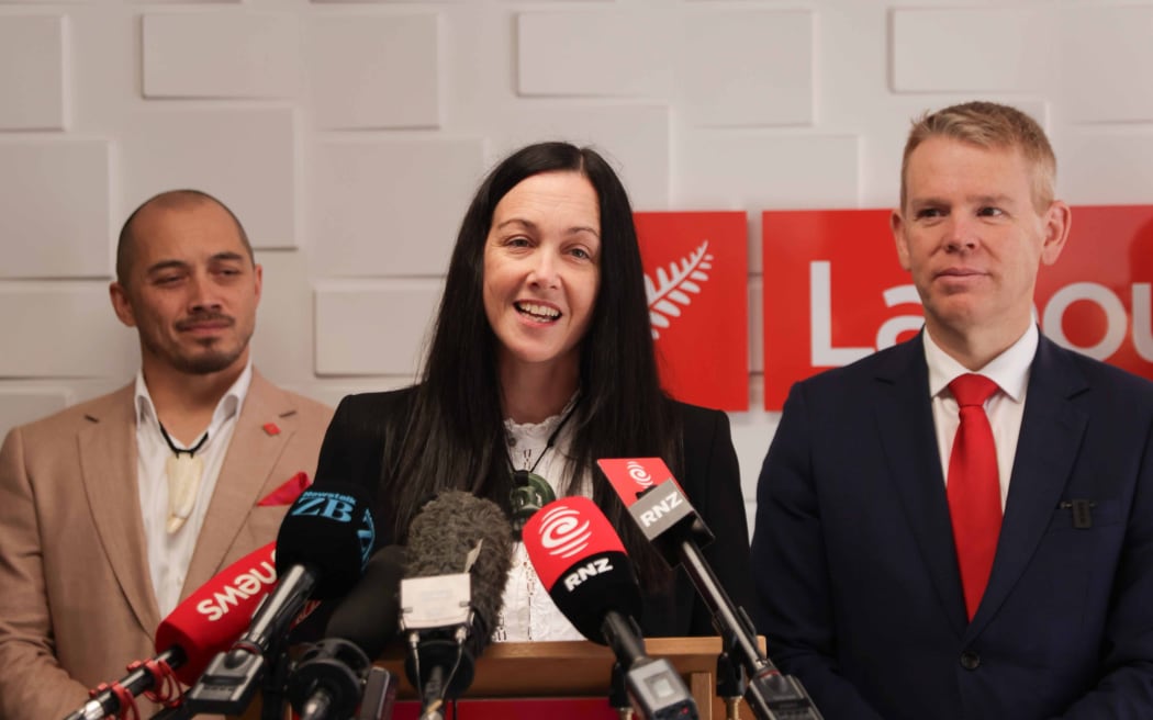 Jill Day and Chris Hipkins