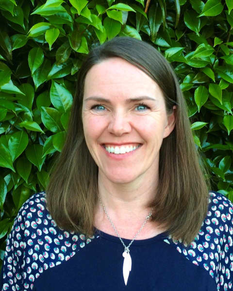 Child life specialist Nicola Woollaston.