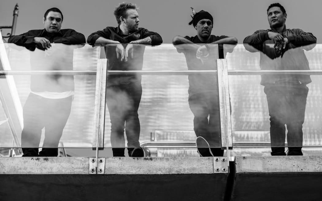 L.A.B are Stu Kora, Joel Shadbolt, Ara Adams-Tamatea and Brad Kora.