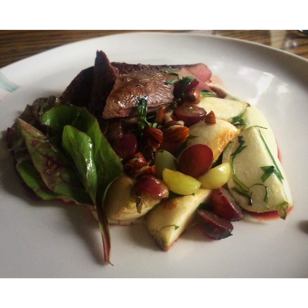 Rare saddle of hare with ajo blanco - Dariush Lolaiy, Cazador