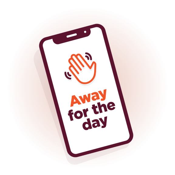 Away For The Day - phone ban