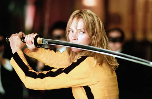 Kill Bill, which stars Uma Thurman, is the movie Tarantino said he was "born to make."