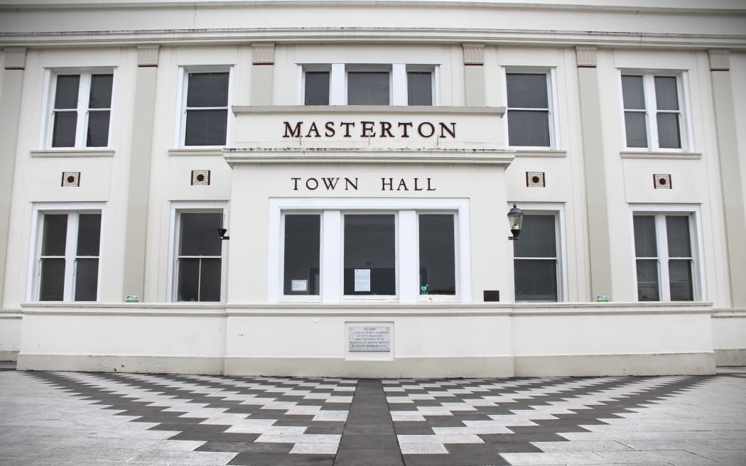A contract has been signed to demolish the Masterton Town Hall. (File photo)