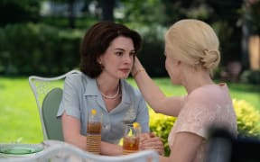 Anne Hathaway in a scene from the 2024 film Mothers' Instinct