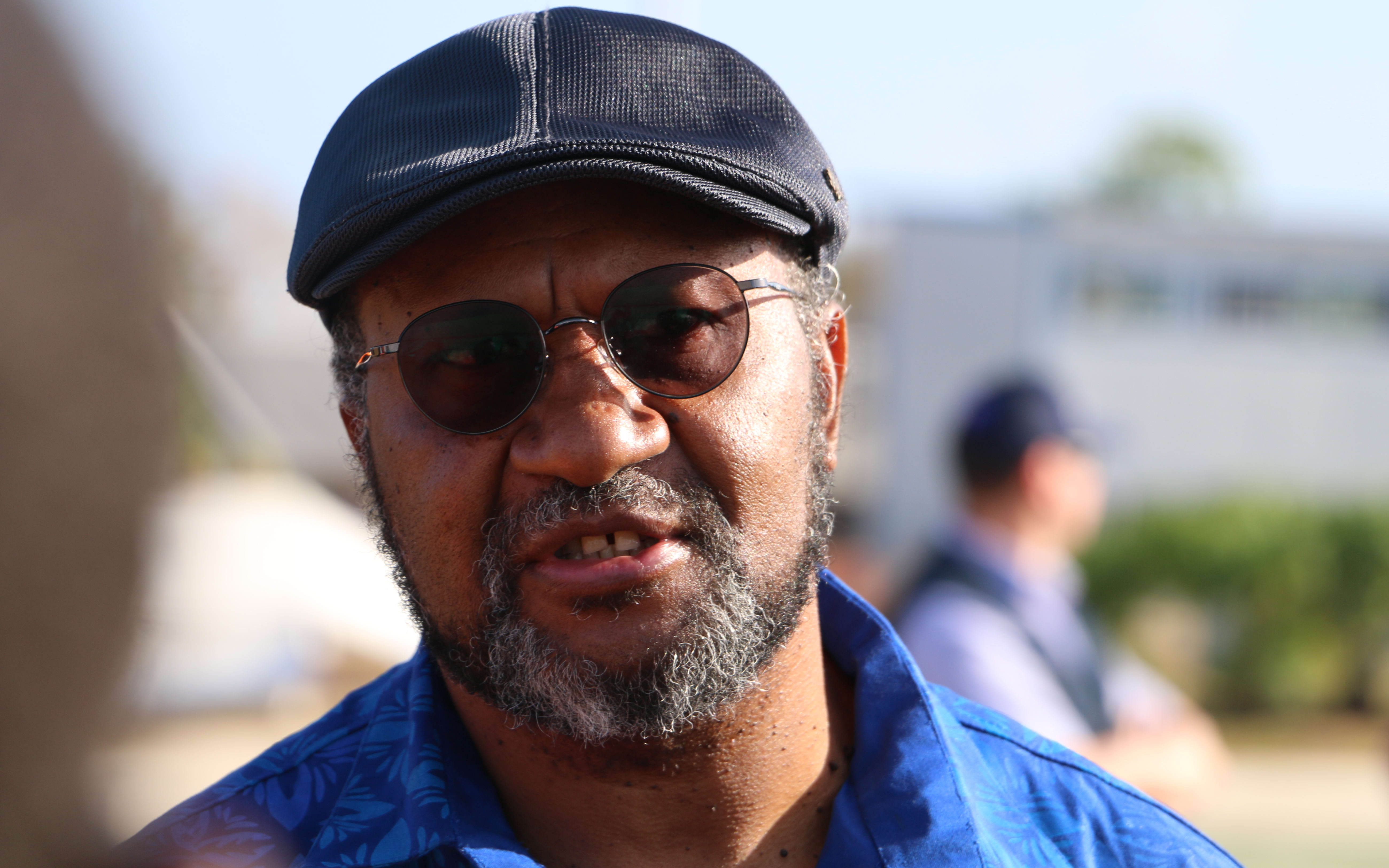 Vanuatu's Charlot Salwai.