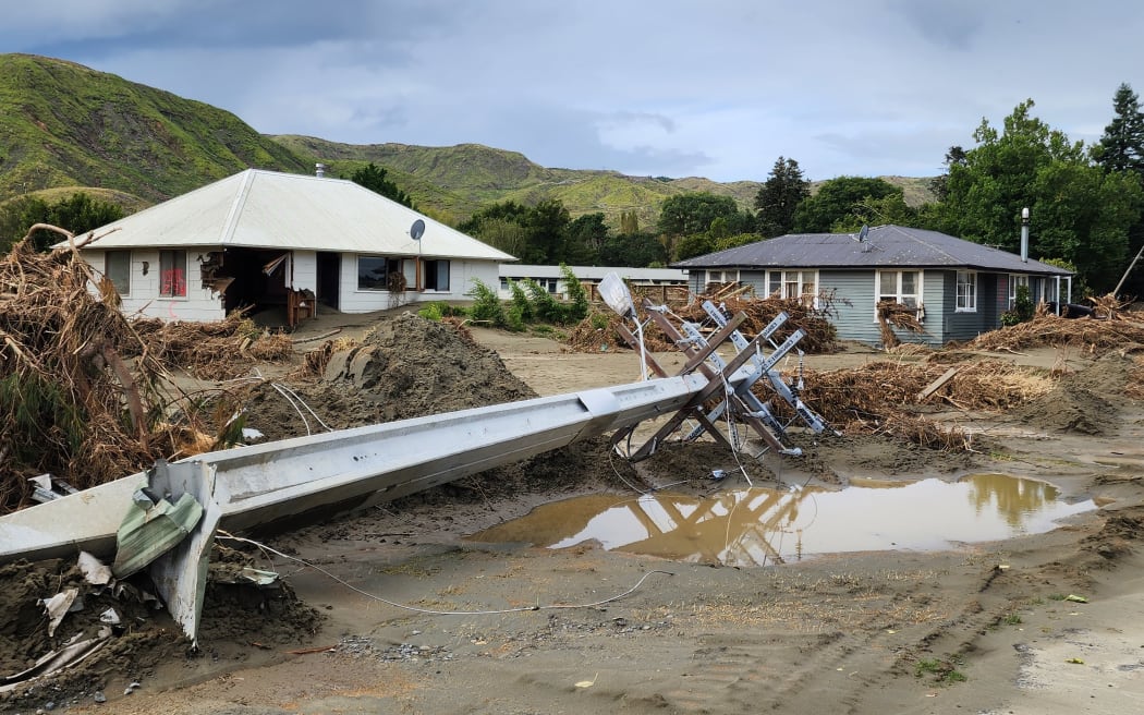 Cyclone Gabrielle devastated large parts of Hawke's Bay on 14 February 2023