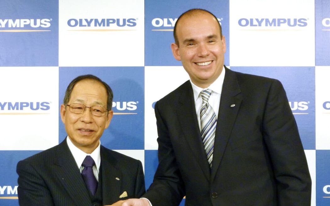 Micheal Woodford and Tsuyoshi Kikukawa