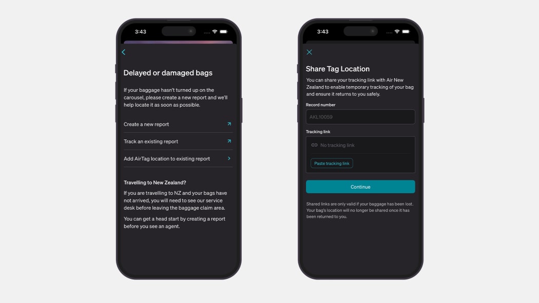 Air New Zealand enables Apple Find My feature for lost luggage RNZ News