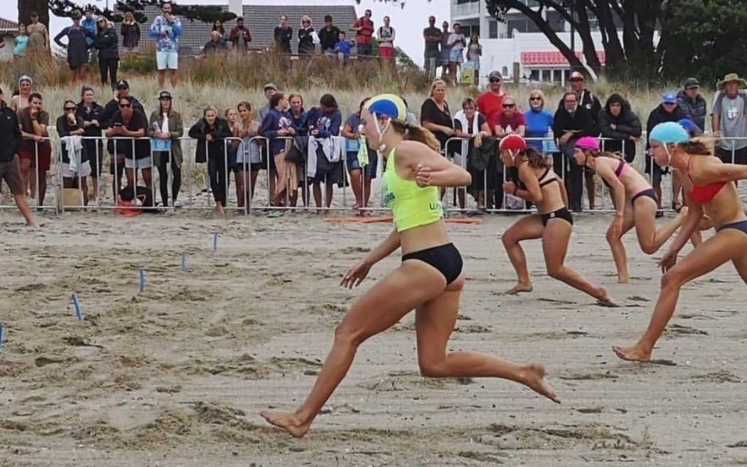 Briana Irving Beach Sprinter