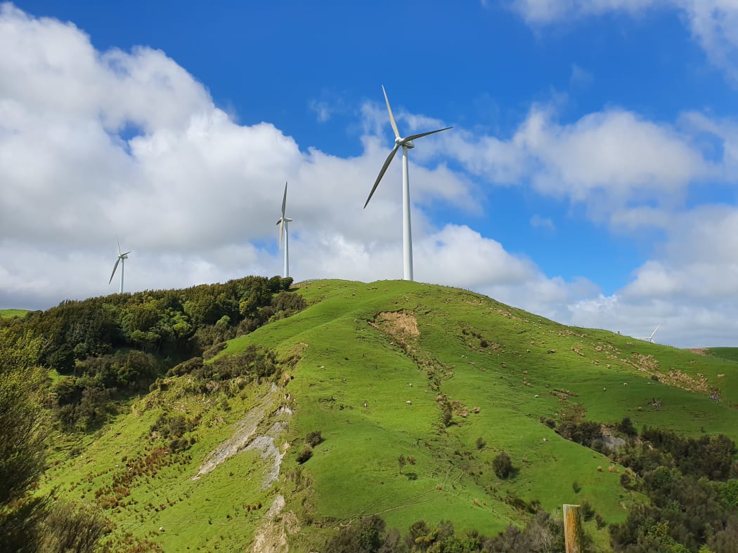 Te Apiti Wind Farm in Manawatū