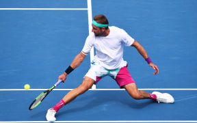 Tennys Sandgren from the US.