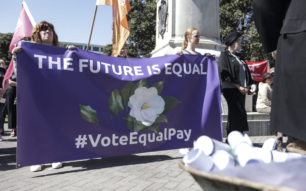 The government is marking Suffrage Day with the introduction of legislation making it easier for employees to make a pay equity claim.