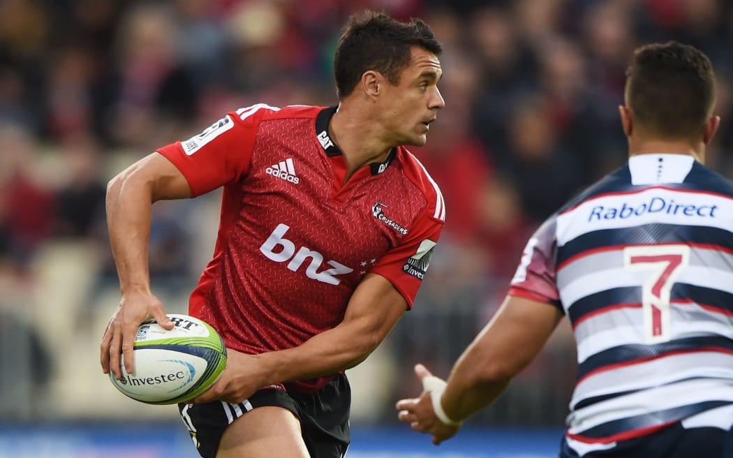 Daniel Carter in the Super Rugby season opener against the Melbourne Rebels