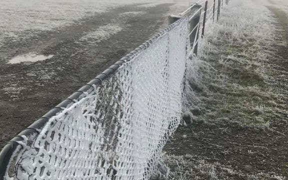 Frost in Mackenzie Basin