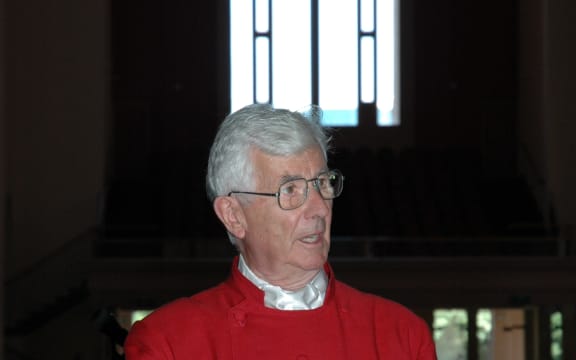 Peter Godfrey in Wellington Cathedral