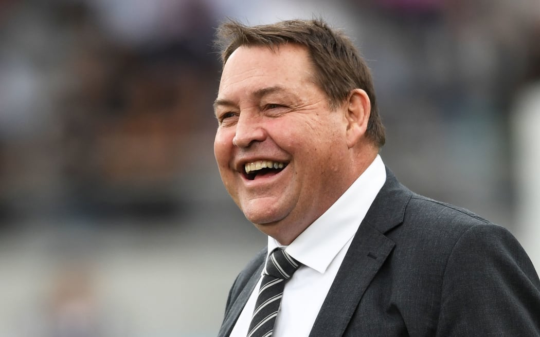 All Blacks Coach Steve Hansen.