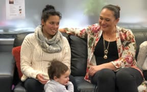 Carmel Sepuloni visiting the New Plymouth Work and Income offices.