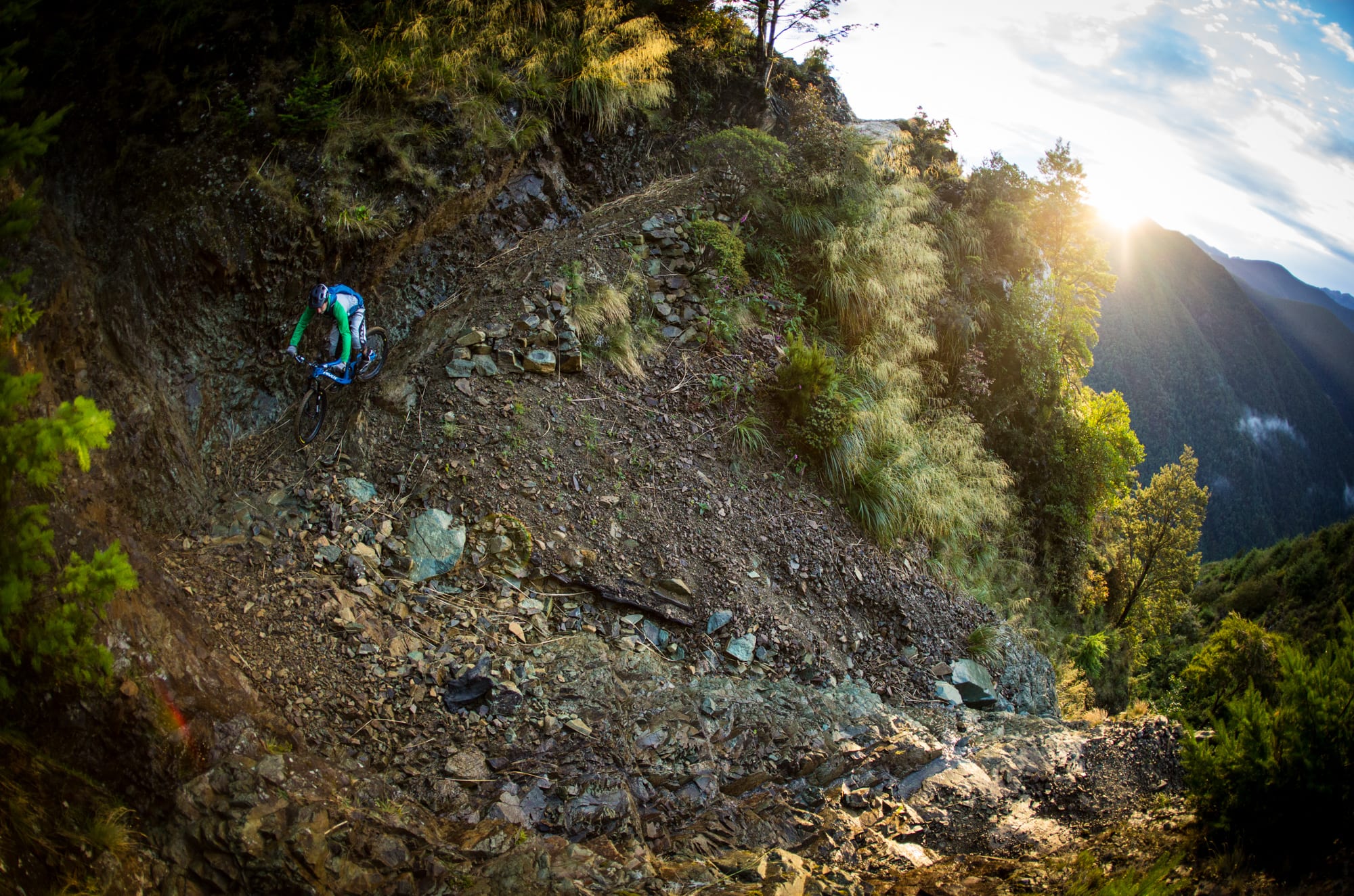 Wairoa Gorge mountain bike trail