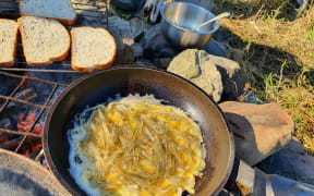 Whitebait fritters are all part of the tradition