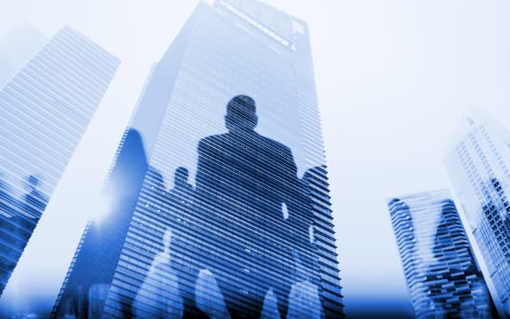 Business People Walkingn Commuter Pedestrian Cityscape Concept