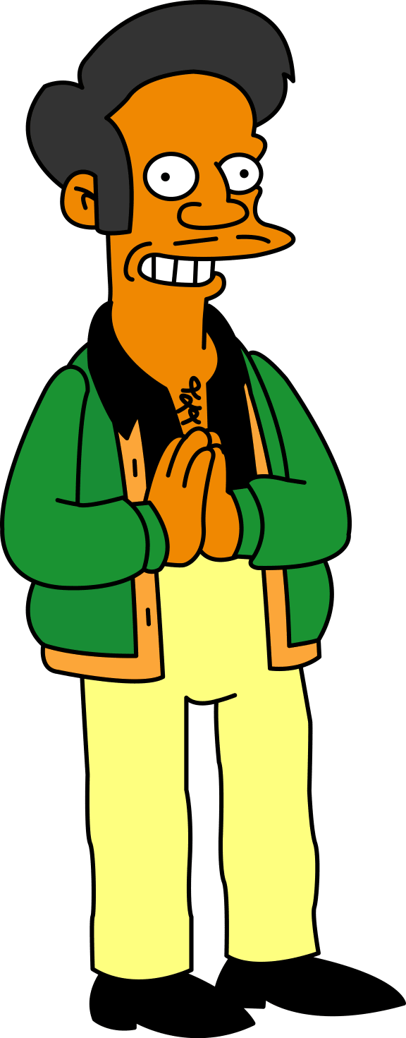 Apu has been a regular character on The Simpsons since its eighth episode in 1990.