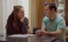 Jodi Rodgers working with Michael in "Love on the Spectrum"