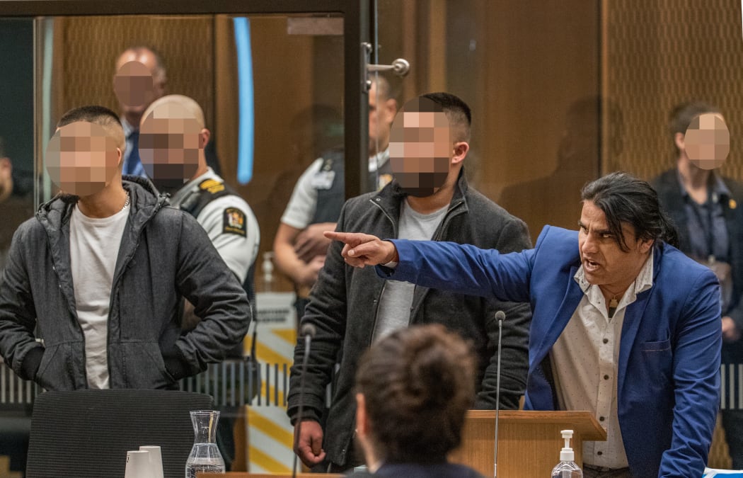 Abdul Aziz Wahabzadah - victim impact statement.

PHOTO: JOHN KIRK-ANDERSON

Sentencing for Brenton Tarrant on 51 murder, 40 attempted murder and one terrorism charge.