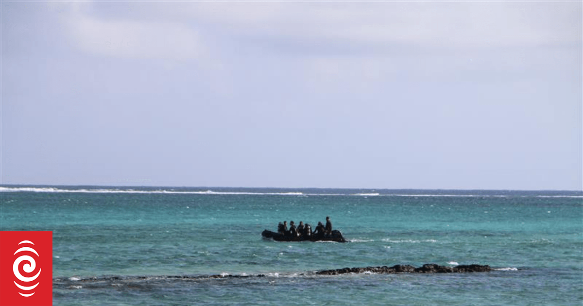 NZDF prepares to remove pollutants from sunken Manawanui off Samoa