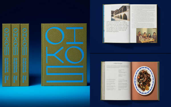 Oikos — An Ode to Food, Family & Friends by Theo Papouis. Designed by Seachange.