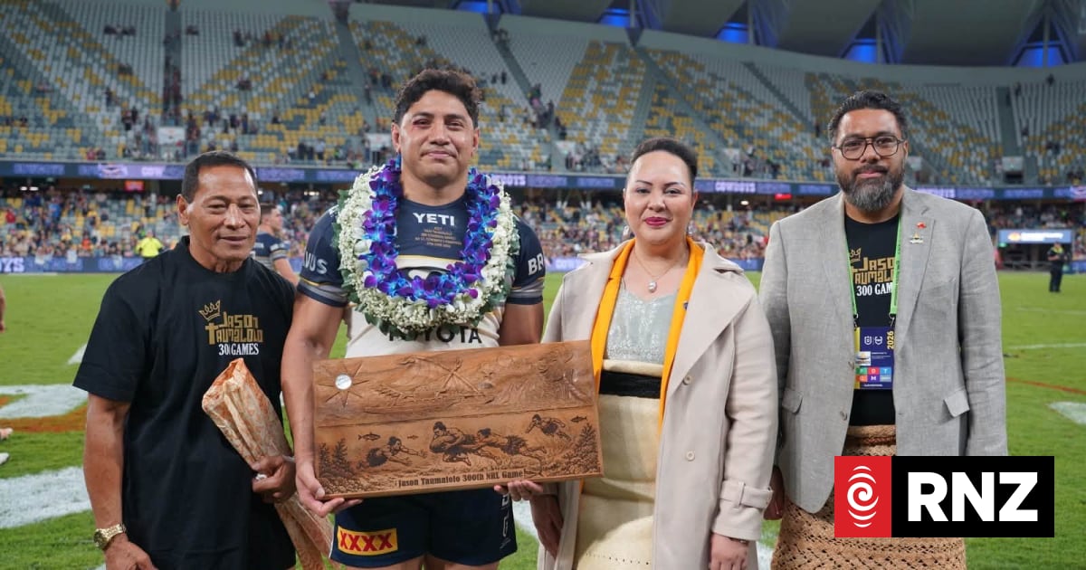 Tongan leadership celebrates Taumalolo's historic 300th NRL appearance